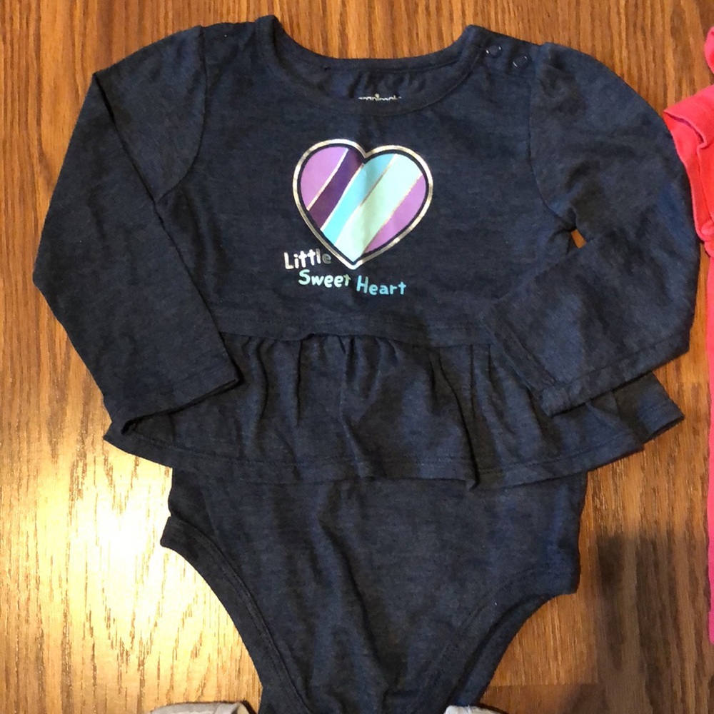 PRE-OWNED BUNDLE OF 24 MONTH OLD SHIRTS AND ONESIES. ALL ARE 24 MONTHS. - Picture 3 of 6